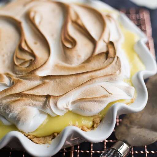 Coconut and Lemon Cream Pie Recipe