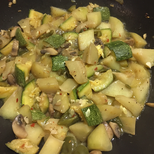 Chayote Squash With Red Peppers and Ginger Recipe