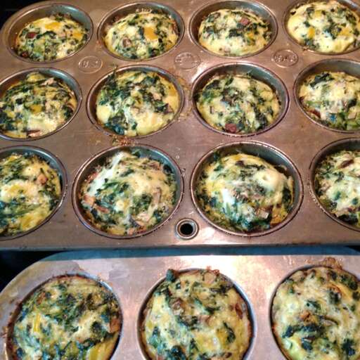 Healthy Ham and Egg Muffins Recipe