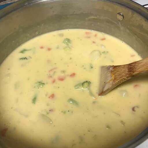 Potato Cheese Soup with Velveeta® Recipe