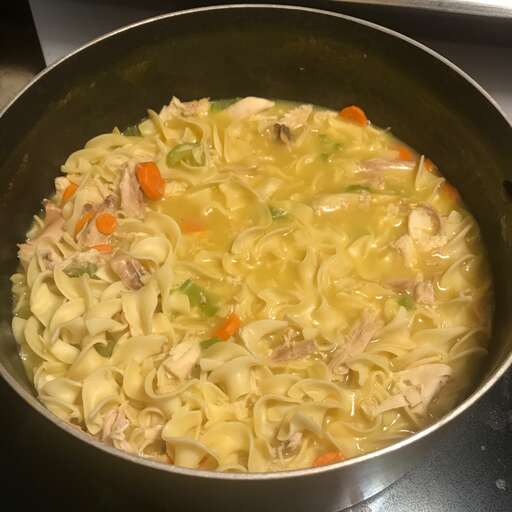 Super Easy Chicken Noodle Soup Recipe