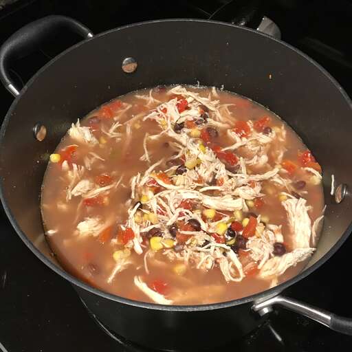 Six Can Chicken Tortilla Soup Recipe