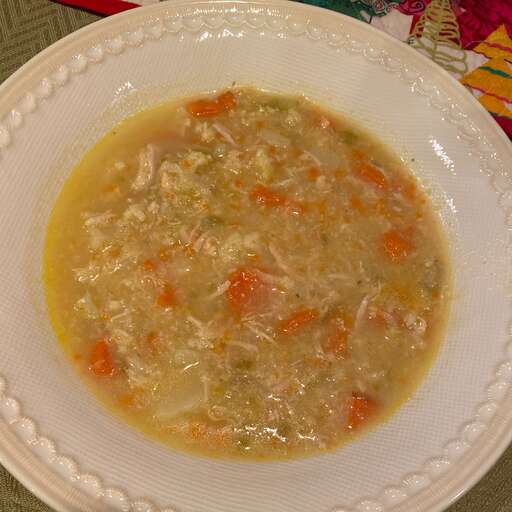 Nichole's Chicken Cauliflower Soup Recipe