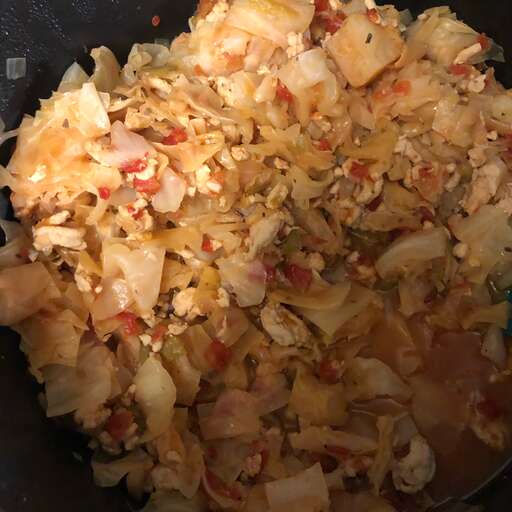 Ms. Angela's Smothered Cabbage Recipe