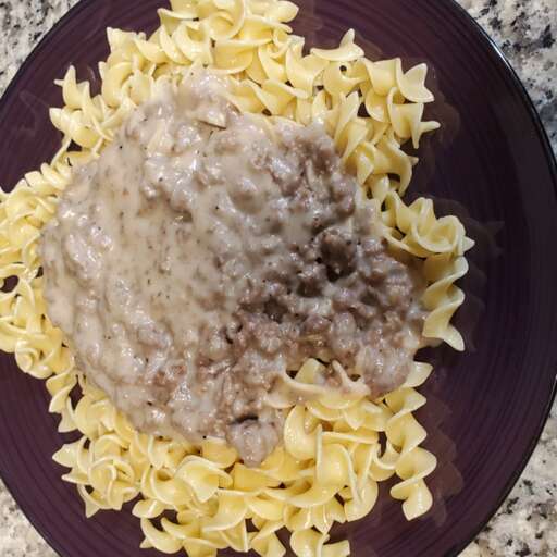 Army SOS Creamed Ground Beef Recipe