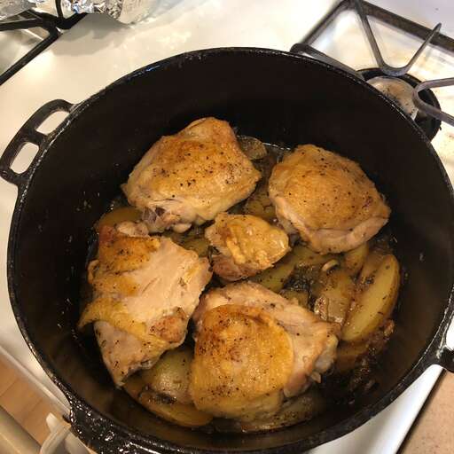 Chicken Vesuvio Recipe