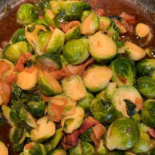 Honey Glazed Brussels Sprouts Recipe