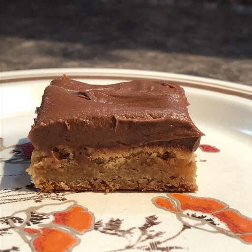 Chewy Peanut Butter Brownies Recipe