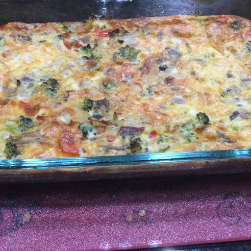 Frittata with Leftover Greens Recipe