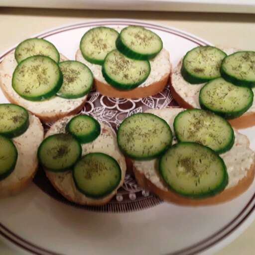 Cucumber Sandwiches III Recipe