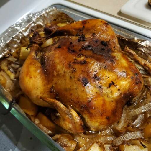 Roasted Herb Chicken and Potatoes Recipe