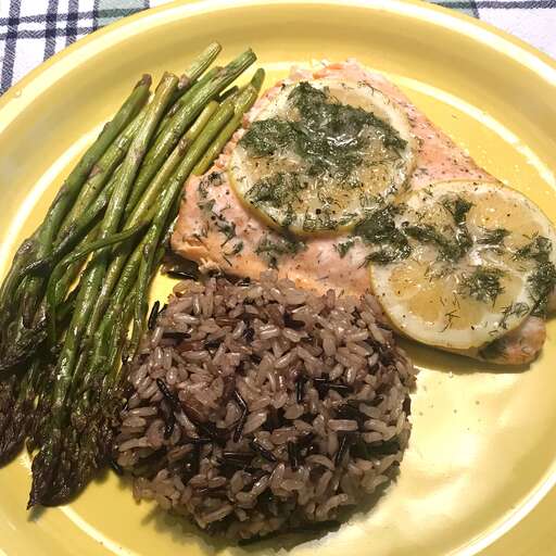 Salmon with Lemon and Dill Recipe