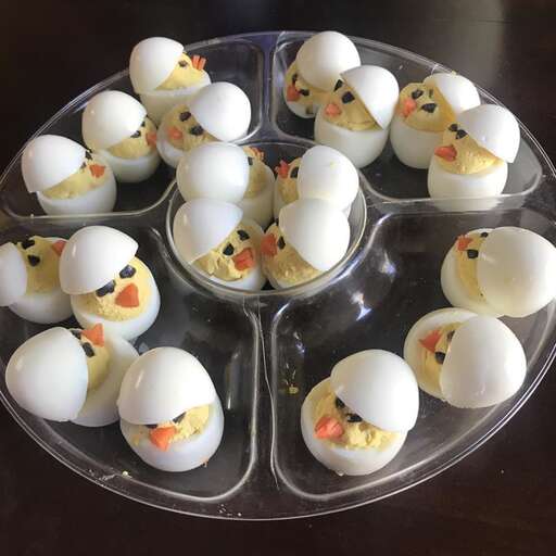 Easter Chick Deviled Eggs Recipe