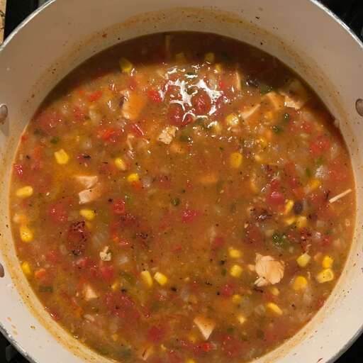 Homemade Chicken Tortilla Soup Recipe
