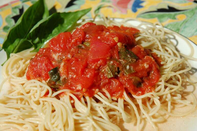 Fresh Tomato Pasta Recipe