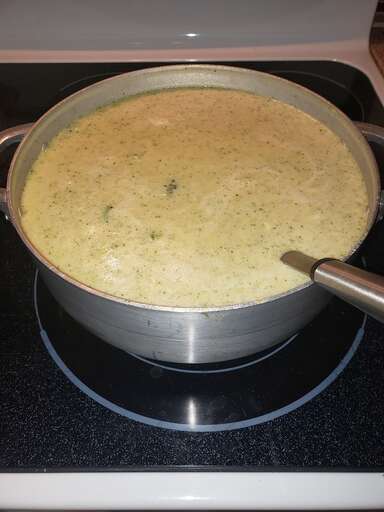 Potato, Broccoli, and Cheese Soup