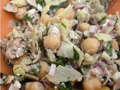 Tuna and Chickpea Salad Recipe