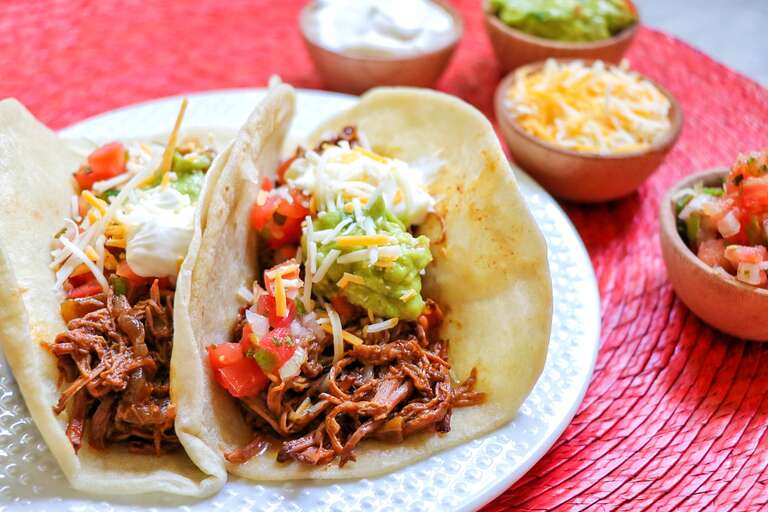 Slow Cooker Shredded Beef for Tacos and Burritos Recipe