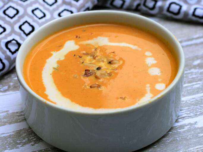 Keto Pumpkin Soup Recipe