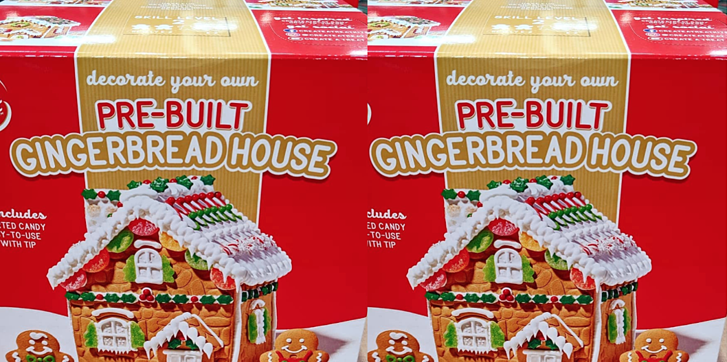 Costco’s PreBuilt Gingerbread Houses Are the Ideal Holiday Tiny Home