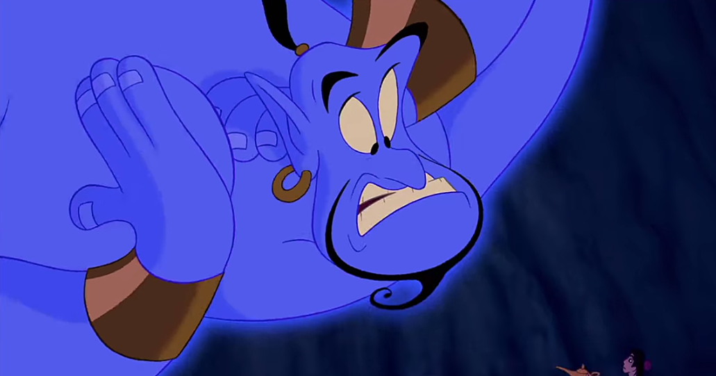 8. Blue Hair Genie Aladdin Costume - wide 5