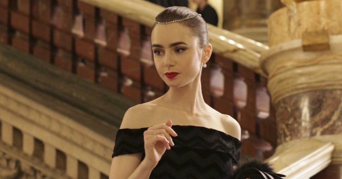 Lily Collins Revealed Her Exact Red Lipstick In That