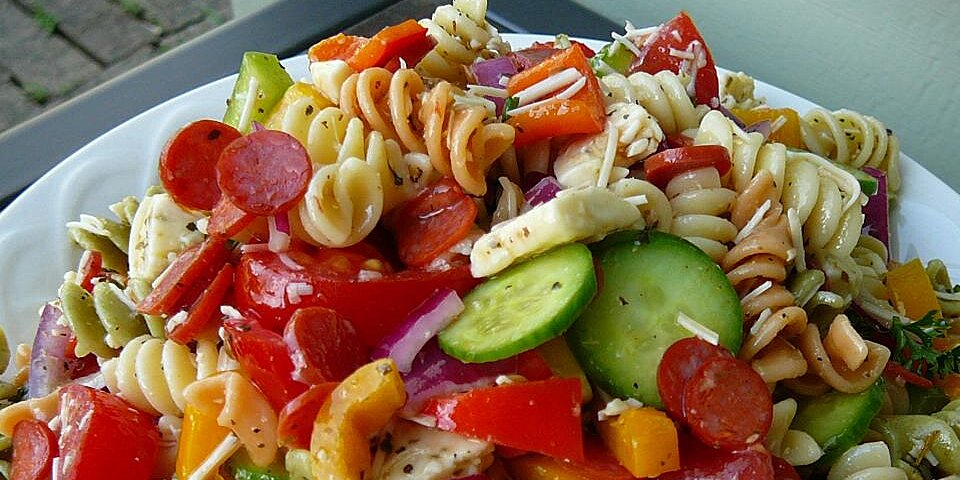 Pasta Salad With Homemade Dressing Recipe Allrecipes