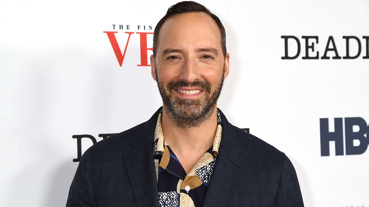 Tony Hale and Daughter Loy Like to Spend Time Walking in a 'Central AC ...