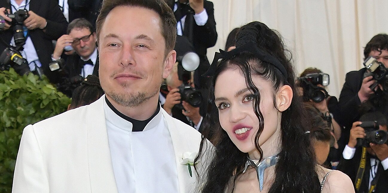 Elon Musk Shared A Rare Family Photo With Grimes And Baby X Ae A Xii Got So Big Hellogiggles
