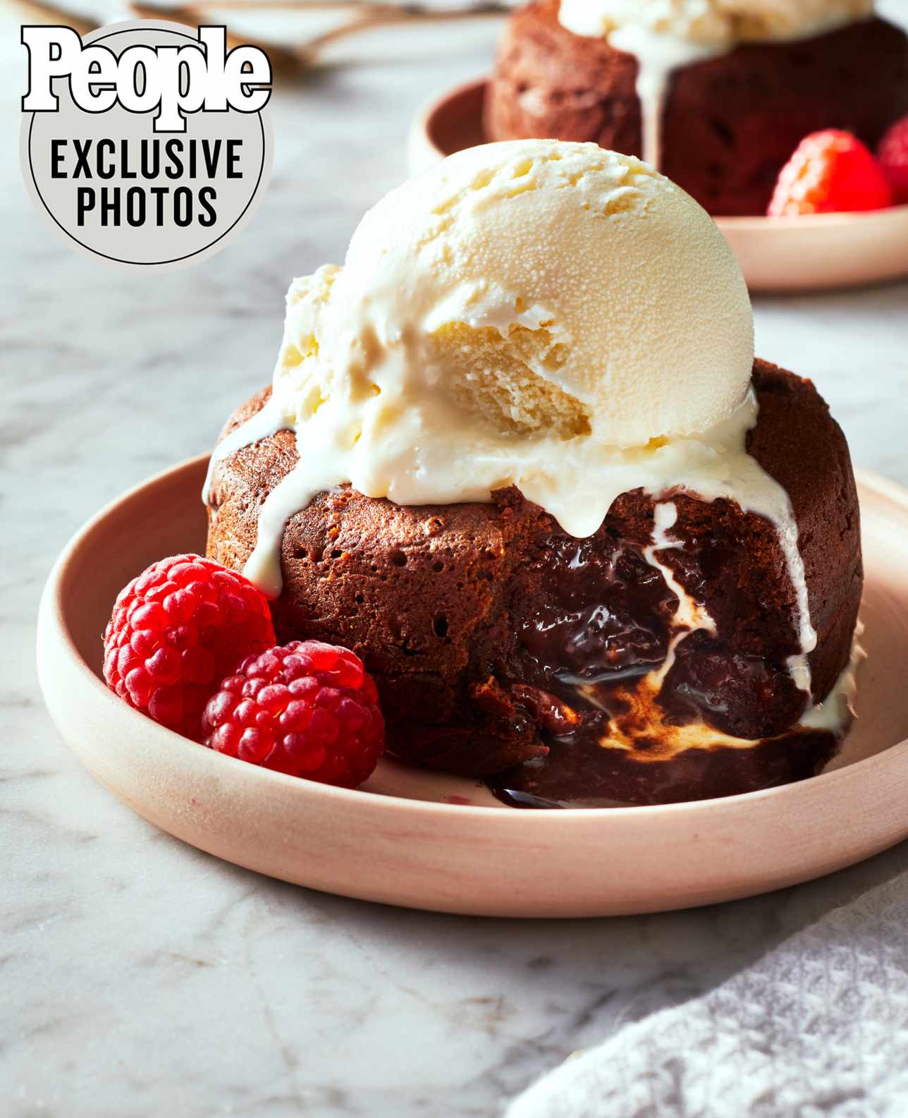 Alexis Ross' Chocolate Cakes with Molten Raspberry-Caramel Centers | PEOPLE.com