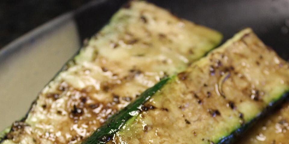 Balsamic Grilled Zucchini Recipe Allrecipes