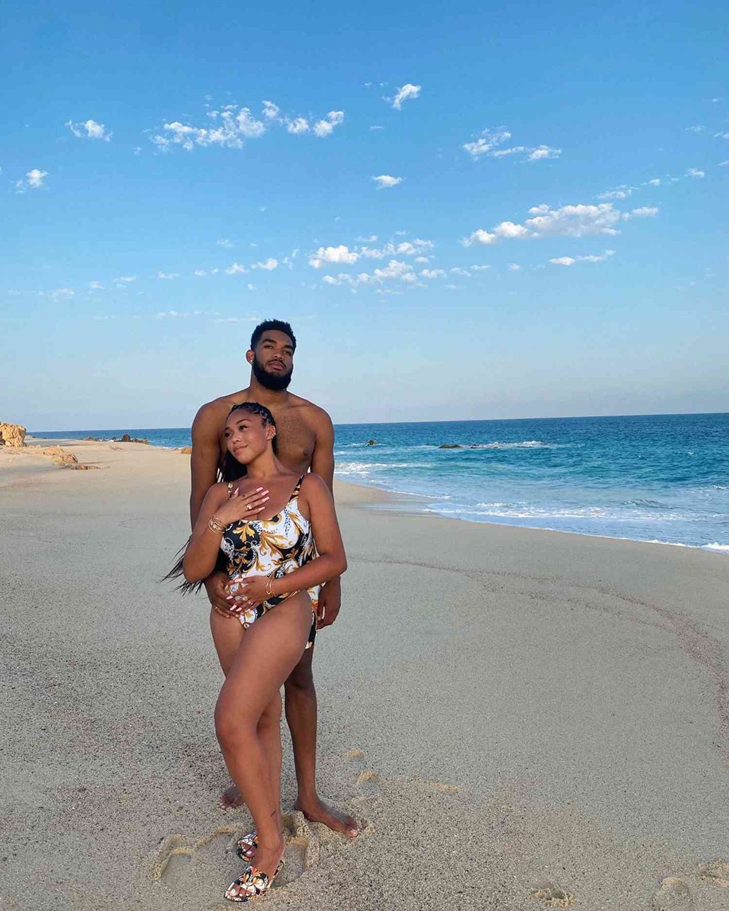 Jordyn Woods Says She and Boyfriend Karl-Anthony Towns 'Connected About Losing a Parent' - PEOPLE