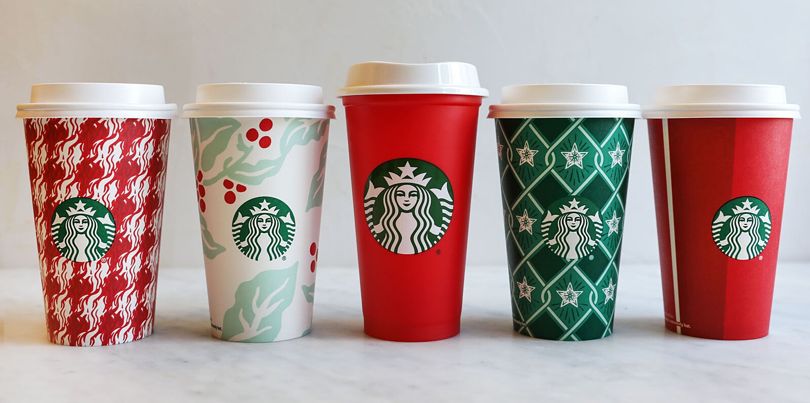 Starbucks' Holiday Cups Are SuperFestive (And One Is Reusable