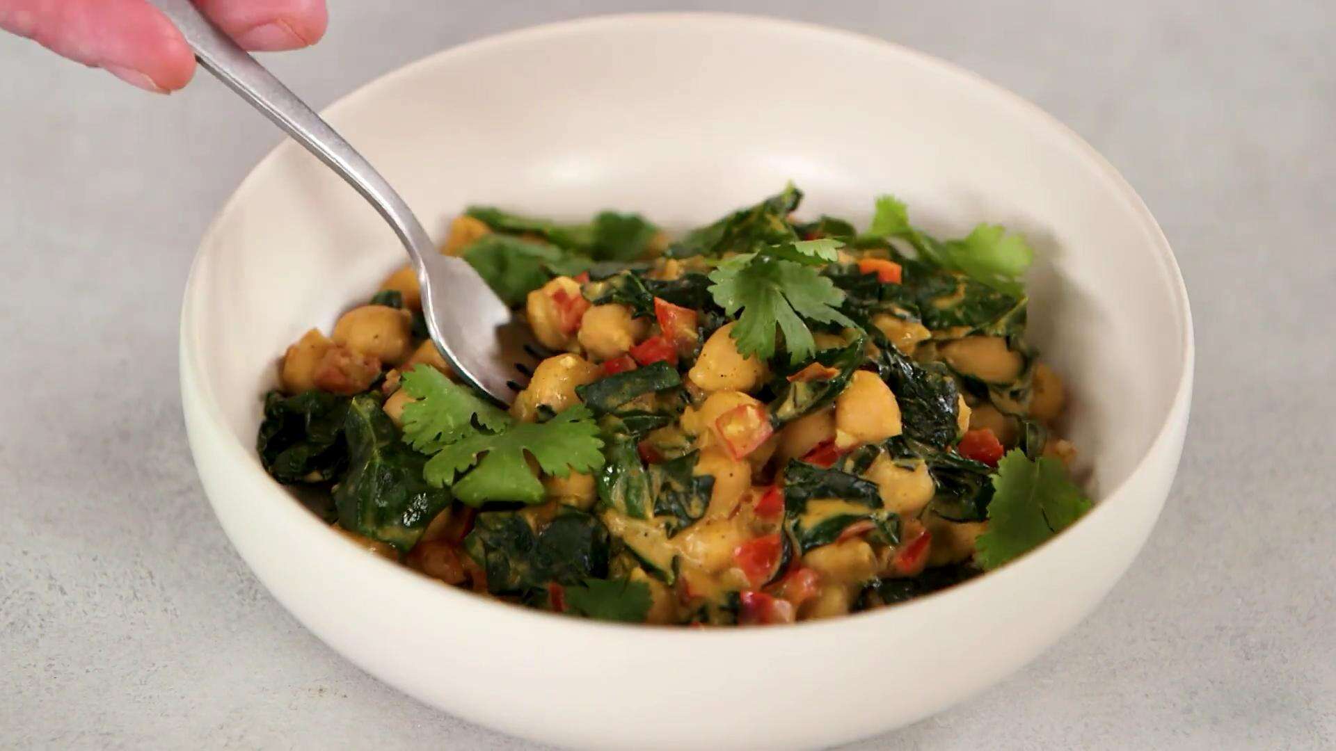 How to Make Chickpea and Kale Curry | Cooking Light