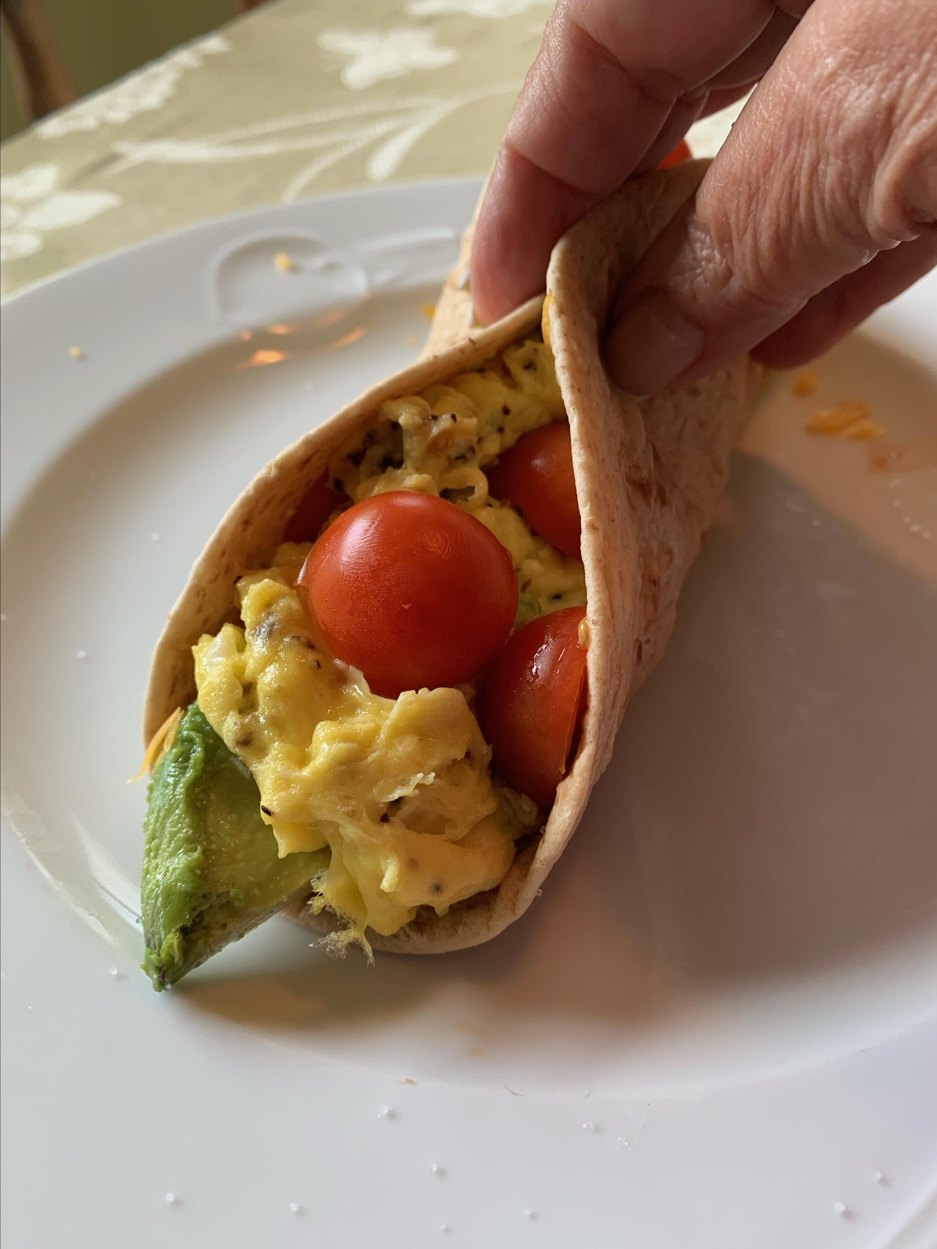 Avocado and Egg Breakfast Burrito Recipe | Allrecipes
