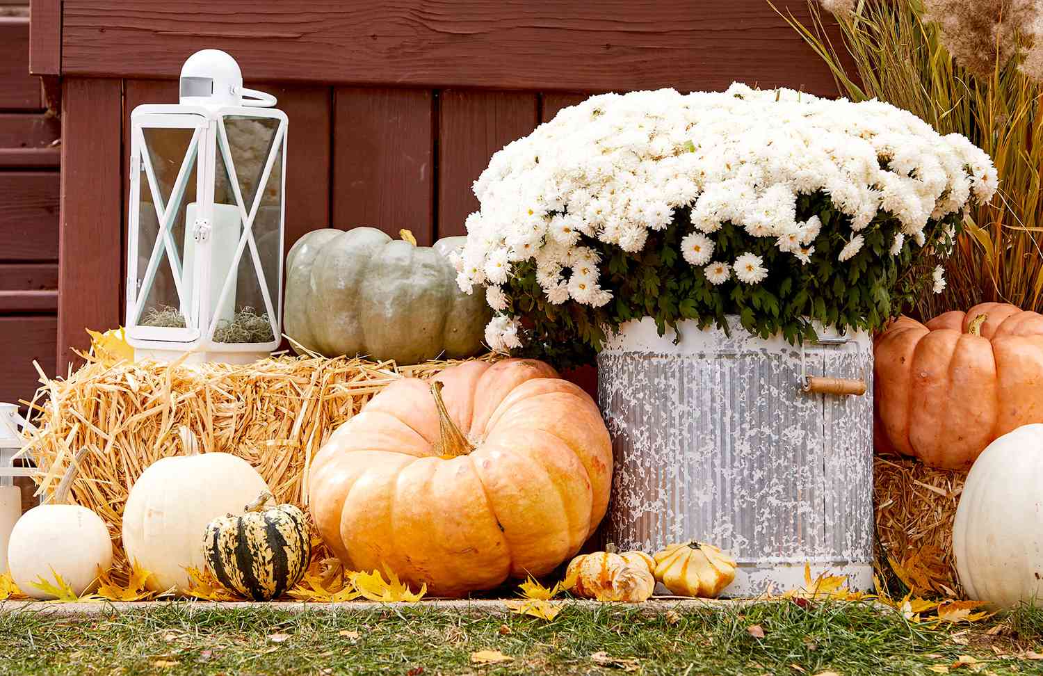 Festival Of Color Harvest Pumpkin Bouquet Sign or Door Hanger