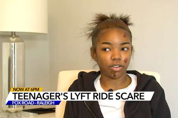 Eziya Bowden lyft. https://abc13.com/north-carolina-teenager-girl-jumps-from-lyft-ride-driver-drugs-teen-share/12420373/. Credit ABC13