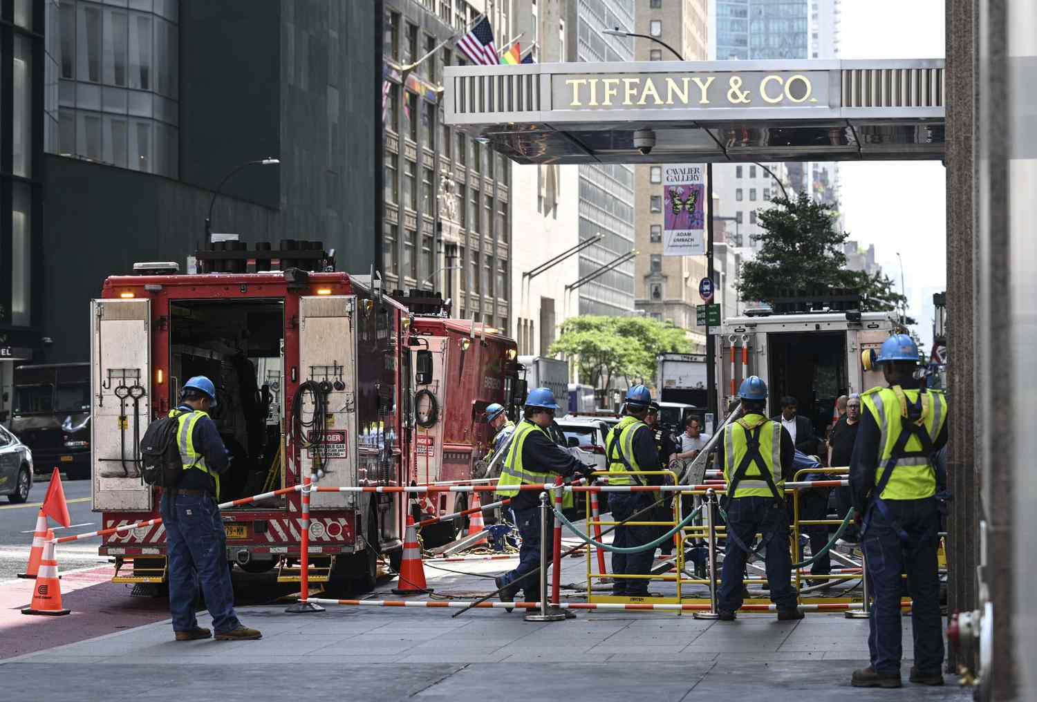 <div>Incendio en la tienda icónica de Tiffany & Co. en Nueva York causa evacuación</div>