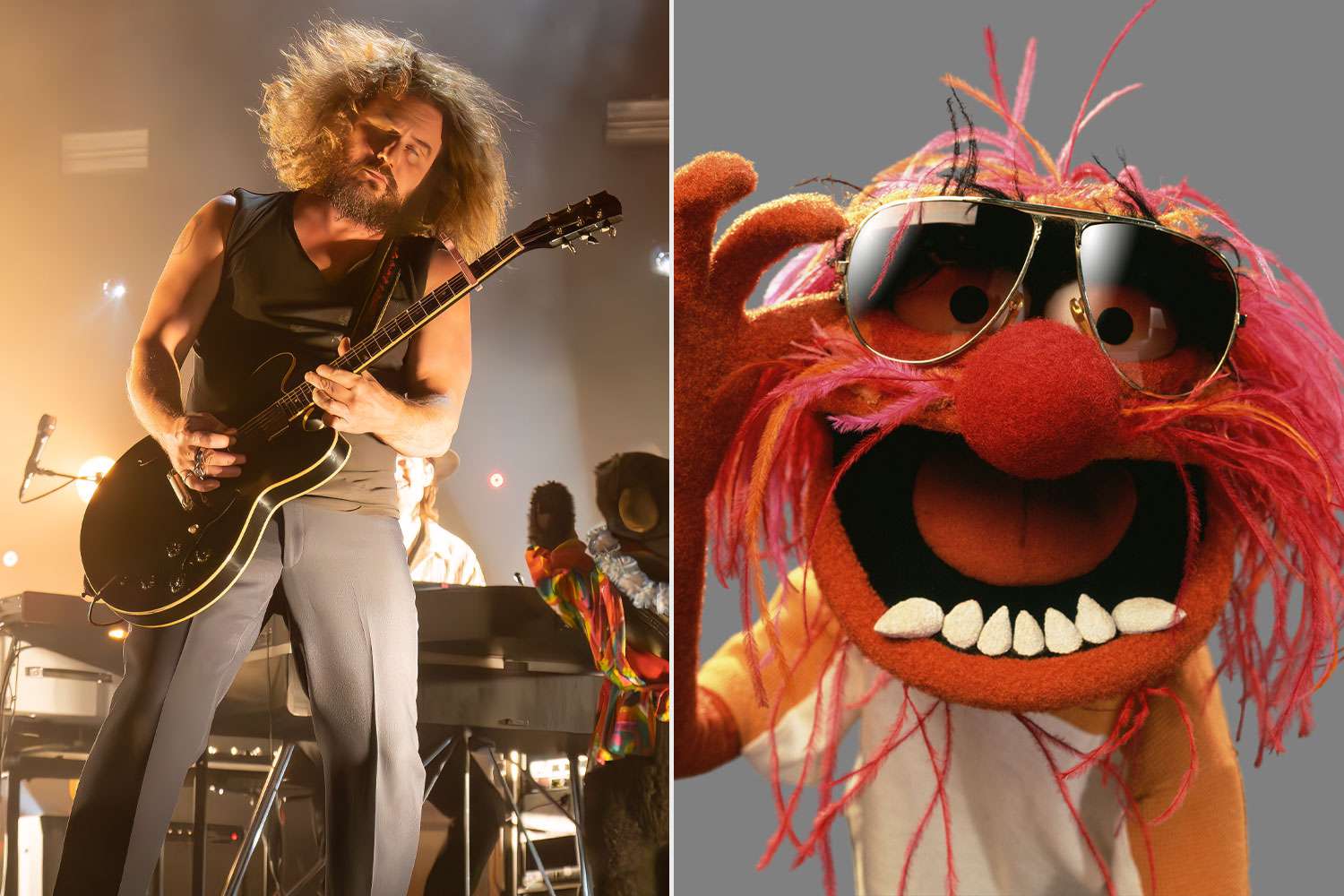 Animal from the Muppets plays drums in My Morning Jacket performance