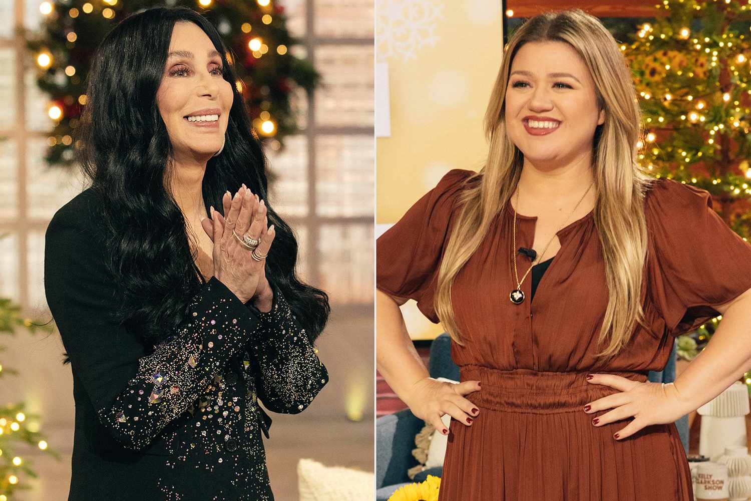 Cher and Kelly Clarkson swap tales about contact highs from Willie Nelson's tour bus - Entertainment Weekly News