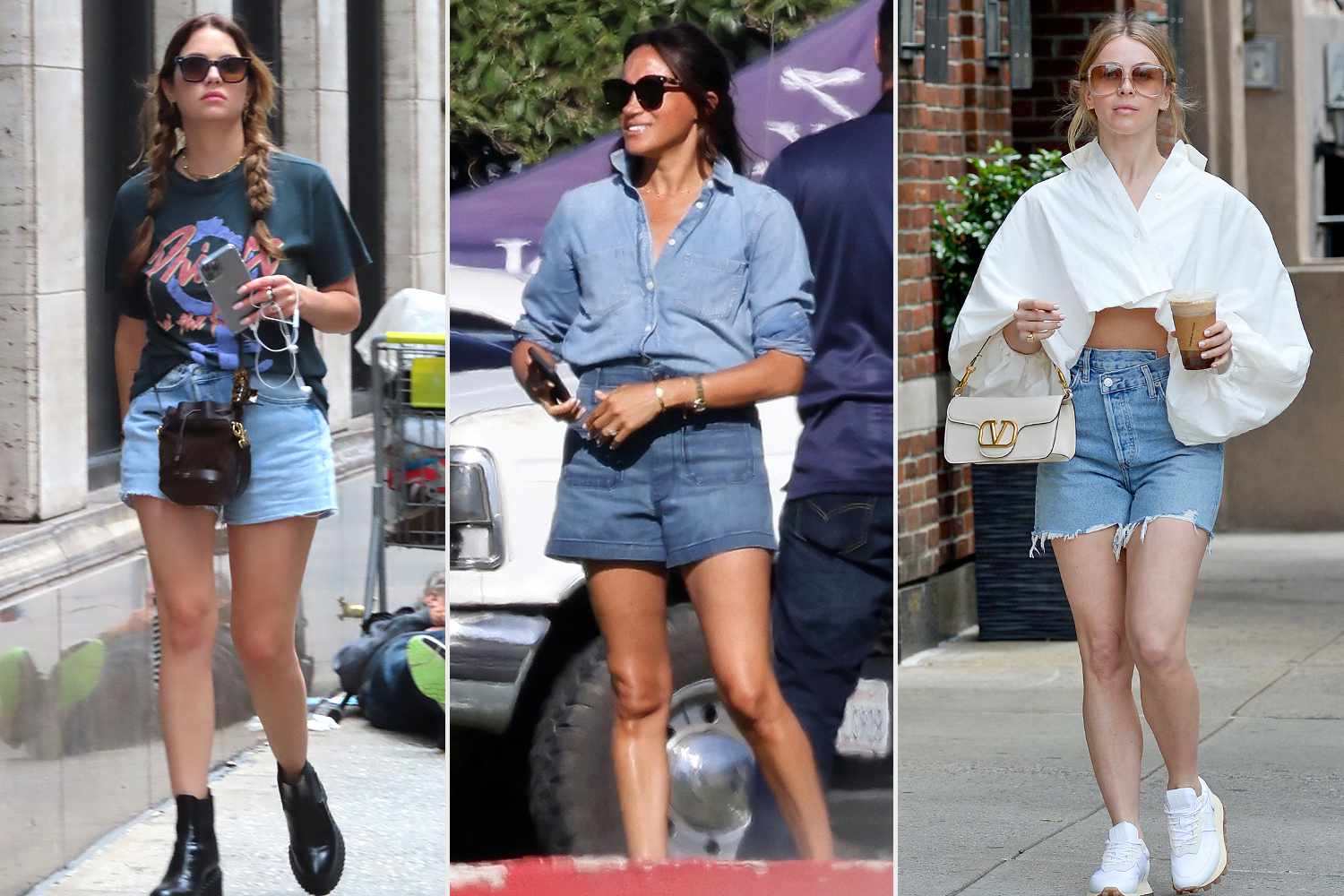 7 Comfortable Jean Shorts to Shop Inspired by Celebrities - PEOPLE