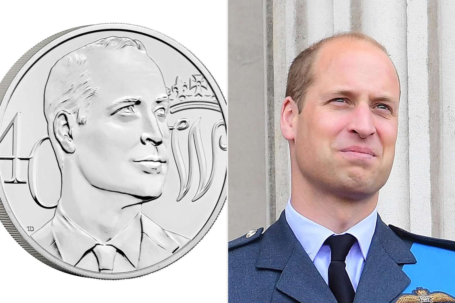 Prince William Appears on His First Solo Commemorative Coin Ahead of Milestone 40th Birthday