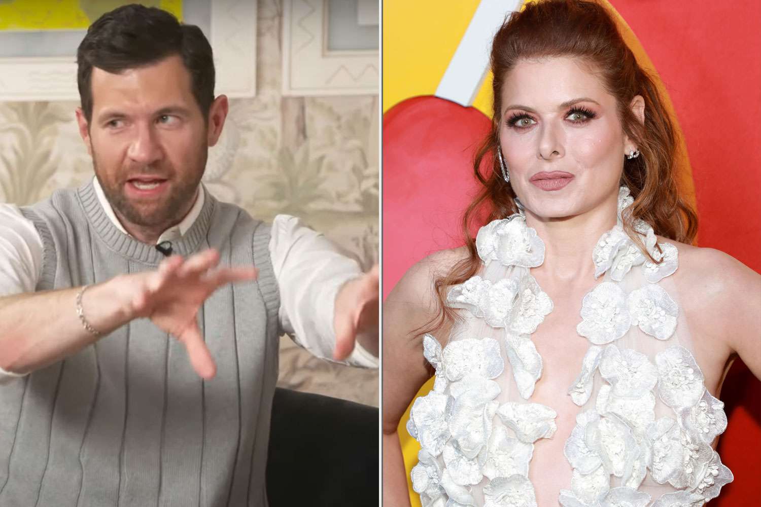Billy Eichner reveals how he landed Debra Messing's 'Bros' cameo