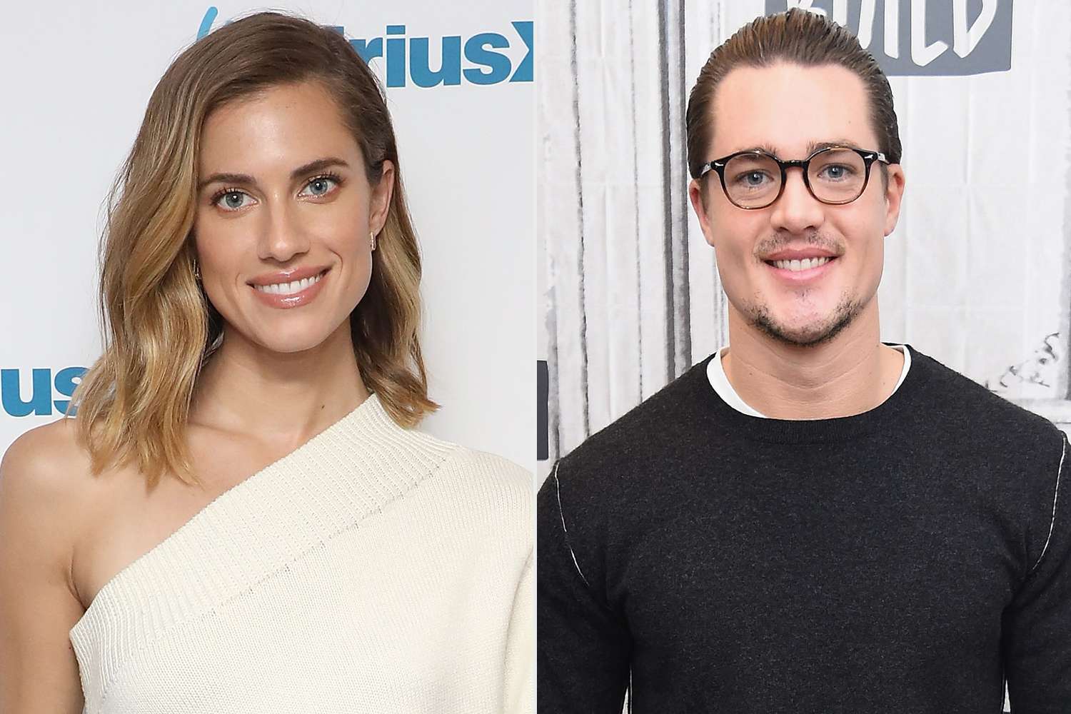 NEW YORK, NY - MAY 21: Allison Williams visits the SiriusXM Studios on May 21, 2019 in New York City. (Photo by Taylor Hill/Getty Images); NEW YORK, NEW YORK - NOVEMBER 26: Actor Alexander Dreymon visits Build Series to discuss the BBC America series 'The Last Kingdom' at Build Studio on November 26, 2018 in New York City. (Photo by Gary Gershoff/Getty Images)