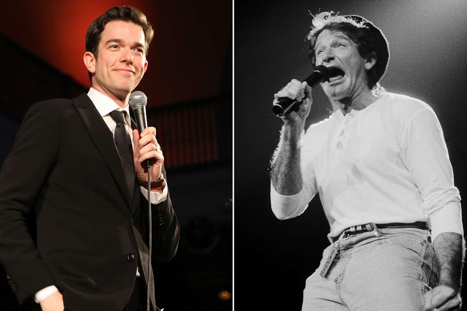 John Mulaney tells audience to 'f--- off' while dismissing theories about Robin Williams