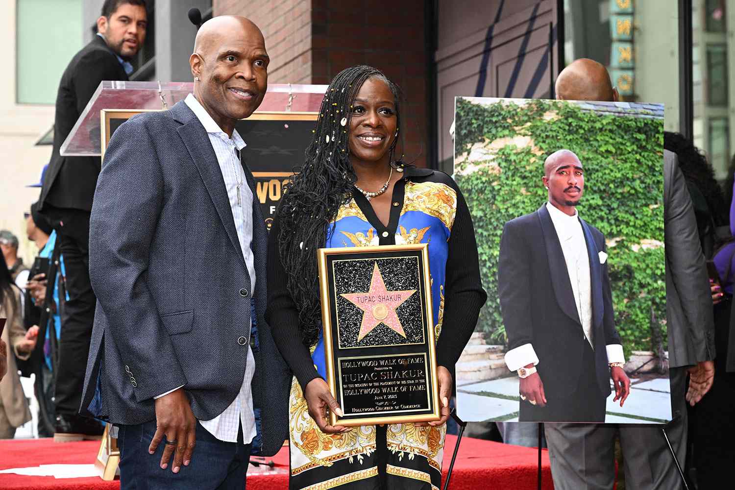Tupac Shakur posthumously receives Hollywood Walk of Fame star