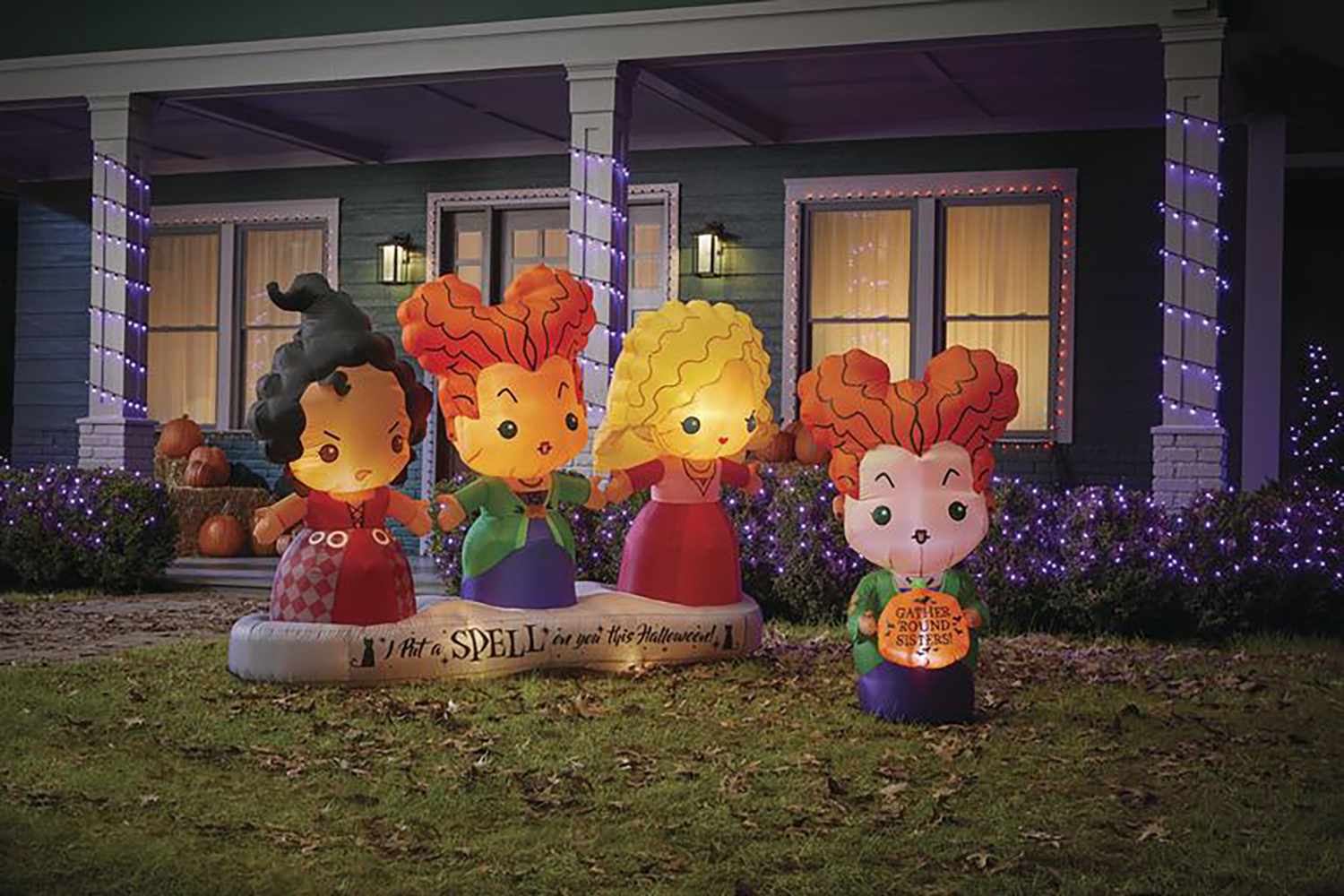 The Home Depot Is Selling Hocus Pocus-Themed Lawn Inflatables Ahead of Halloween and Film's Sequel