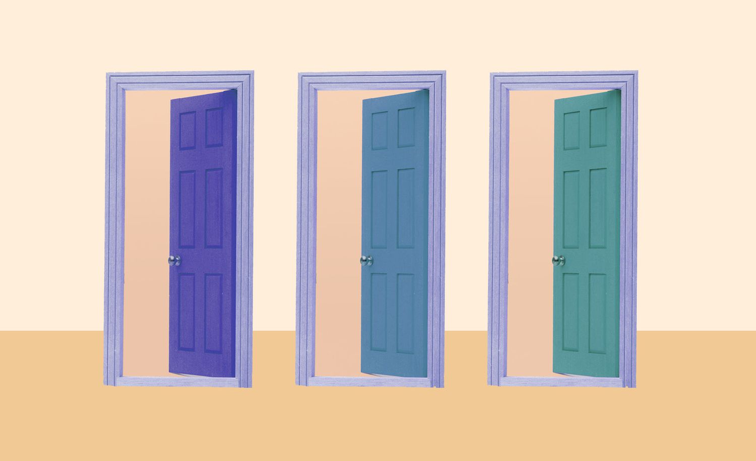 Trend Alert: Painted Interior Doors Are the New Accent Wall | Real Simple