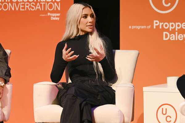 Kim Kardashian and Scott Budnick in conversation with Baratunde Thurston discuss the importance of storytelling in their commitment to reform the criminal justice system during A Day of #UnreasonableConversation 2022, a program of Propper Daley in partnership with Invisible Hand. 09/15/2022