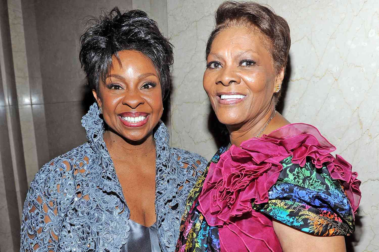Dionne Warwick and Gladys Knight react to being mistaken for each other by tennis commentator